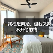 我很想离婚,但我又离不开他的钱(图4) 我很想离婚,但我又离不开他的钱(图4)