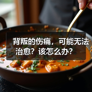 背叛的伤痛，可能无法治愈？该怎么办？(图1)