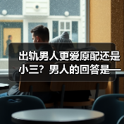 出轨男人更爱原配还是小三?男人的回答是——离不开不等于爱(图1) 出轨男人更爱原配还是小三?男人的回答是——离不开不等于爱(图1)