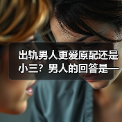 出轨男人更爱原配还是小三?男人的回答是——离不开不等于爱(图2) 出轨男人更爱原配还是小三?男人的回答是——离不开不等于爱(图2)
