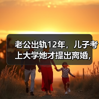 老公出轨12年,儿子考上大学她才提出离婚,这12年她是怎么过的?(图4) 老公出轨12年,儿子考上大学她才提出离婚,这12年她是怎么过的?(图4)