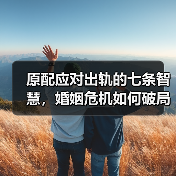 原配应对出轨的七条智慧，婚姻危机如何破局(图2)