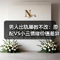 男人出轨屡教不改：原配VS小三情绪价值差异(图2)