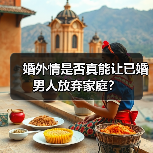 婚外情是否真能让已婚男人放弃家庭？(图1)