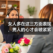 女人多在这三方面表现,男人的心才会被紧紧抓牢,主动珍惜你(图2) 女人多在这三方面表现,男人的心才会被紧紧抓牢,主动珍惜你(图2)