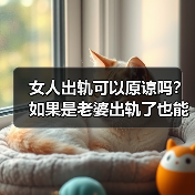 女人出轨可以原谅吗？如果是老婆出轨了也能