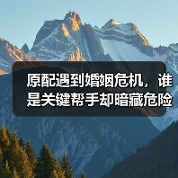 原配遇到婚姻危机,谁是关键帮手却暗藏危险?(图3) 原配遇到婚姻危机,谁是关键帮手却暗藏危险?(图3)