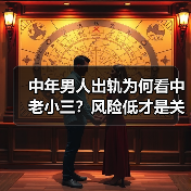 中年男人出轨为何看中老小三？风险低才是关