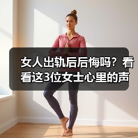 女人出轨后后悔吗？看看这3位女士心里的声音(图1)