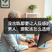 没出轨却更让人反感的男人，原配该怎么选择？(图1)