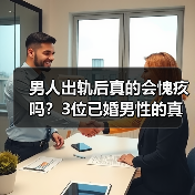男人出轨后真的会愧疚吗？3位已婚男性的真实心声揭示(图2)