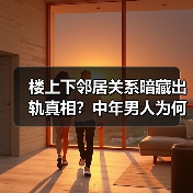 楼上下邻居关系暗藏出轨真相？中年男人为何执着窝边草(图4)