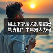 楼上下邻居关系暗藏出轨真相？中年男人为何执着窝边草(图3)
