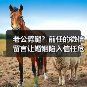 老公劈腿？前任的微信留言让婚姻陷入信任危机(图3)