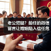 老公劈腿？前任的微信留言让婚姻陷入信任危机(图4)