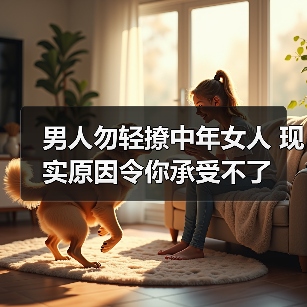 男人勿轻撩中年女人 现实原因令你承受不了(图1)
