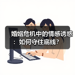 婚姻危机中的情感诱惑：如何守住底线？(图1)
