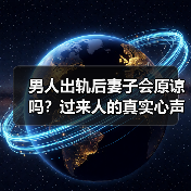 男人出轨后妻子会原谅吗？过来人的真实心声