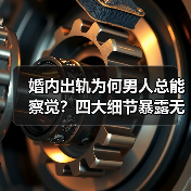 婚内出轨为何男人总能察觉？四大细节暴露无遗(图3)