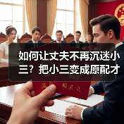 如何让丈夫不再沉迷小三？把小三变成原配才
