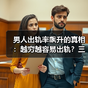 男人出轨率飙升的真相：越穷越容易出轨？三大原因揭秘(图2)