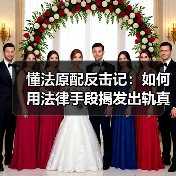 懂法原配反击记：如何用法律手段揭发出轨真