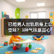 已婚男人出轨后身上会变味？3种气味暴露心