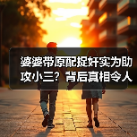 婆婆带原配捉奸实为助攻小三？背后真相令人震惊！ - 辰飞雨恋来情感网