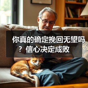 你真的确定挽回无望吗？信心决定成败(图3)