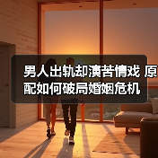男人出轨却演苦情戏 原配如何破局婚姻危机 - 辰飞雨恋来情感网
