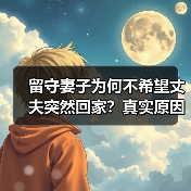 留守妻子为何不希望丈夫突然回家？真实原因曝光！(图3)