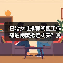 已婚女性推荐闺蜜工作 却遭闺蜜抢走丈夫？真相令人震惊 - 辰飞雨恋来情感网