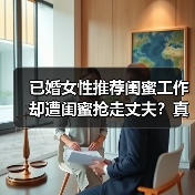 已婚女性推荐闺蜜工作 却遭闺蜜抢走丈夫?真相令人震惊(图2) 已婚女性推荐闺蜜工作 却遭闺蜜抢走丈夫?真相令人震惊(图2)
