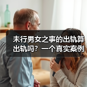 未行男女之事的出轨算出轨吗？一个真实案例告诉你：算！且更麻烦 - 辰飞雨恋来情感网