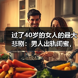 过了40岁的女人的最大悲剧：男人出轨闺蜜，还合伙唱苦情戏 - 辰飞雨恋来情感网