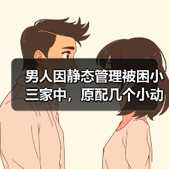 男人因静态管理被困小三家中，原配几个小动作，解封两个人就分了(图4)