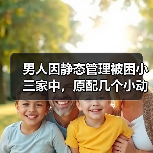 男人因静态管理被困小三家中，原配几个小动作，解封两个人就分了(图3)