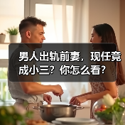 男人出轨前妻,现任竟成小三?你怎么看?(图3) 男人出轨前妻,现任竟成小三?你怎么看?(图3)