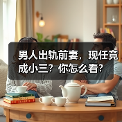 男人出轨前妻,现任竟成小三?你怎么看?(图2) 男人出轨前妻,现任竟成小三?你怎么看?(图2)