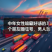 中年女性暗藏好感的3个朋友圈信号,男人怎么识别?(图4) 中年女性暗藏好感的3个朋友圈信号,男人怎么识别?(图4)