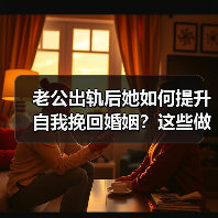 老公出轨后她如何提升自我挽回婚姻?这些做法让老公主动回归(图4) 老公出轨后她如何提升自我挽回婚姻?这些做法让老公主动回归(图4)