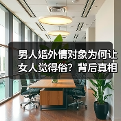 男人婚外情对象为何让女人觉得俗?背后真相令人深思(图2) 男人婚外情对象为何让女人觉得俗?背后真相令人深思(图2)