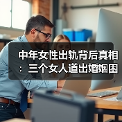 中年女性出轨背后真相:三个女人道出婚姻困境(图4) 中年女性出轨背后真相:三个女人道出婚姻困境(图4)