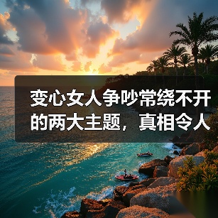 变心女人争吵常绕不开的两大主题,真相令人深思(图2) 变心女人争吵常绕不开的两大主题,真相令人深思(图2)