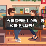 五年感情遇上心动，该放弃还是坚守？ - 辰飞雨恋来情感网
