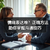 情绪表达难？正确方法助你掌握沟通技巧(图2)