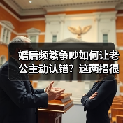婚后频繁争吵如何让老公主动认错？这两招很管用(图1)
