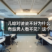 儿媳对婆婆不好为什么有些男人看不见?这个二婚的男人说大实话(图2) 儿媳对婆婆不好为什么有些男人看不见?这个二婚的男人说大实话(图2)