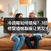 冷战期如何破局?3招修复婚姻裂痕让男友主动回心转意(图2) 冷战期如何破局?3招修复婚姻裂痕让男友主动回心转意(图2)