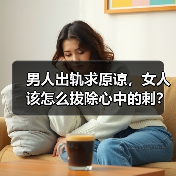 男人出轨求原谅,女人该怎么拔除心中的刺?(图1) 男人出轨求原谅,女人该怎么拔除心中的刺?(图1)